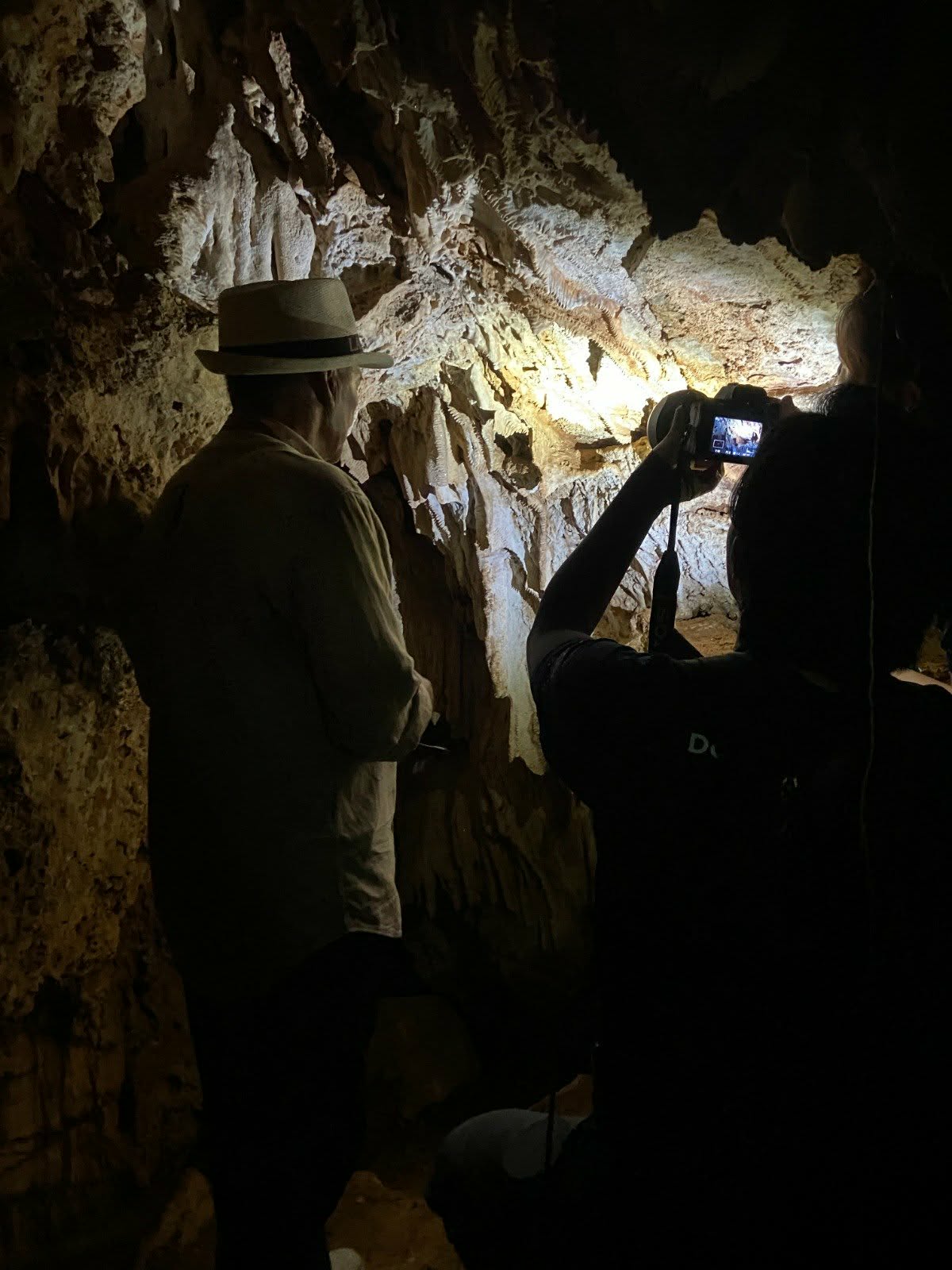 Cave exploration on Pulau Tuba